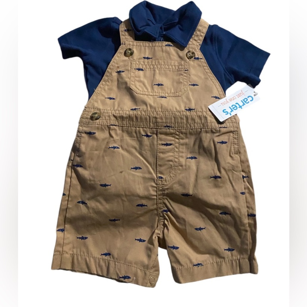 Whale Overalls